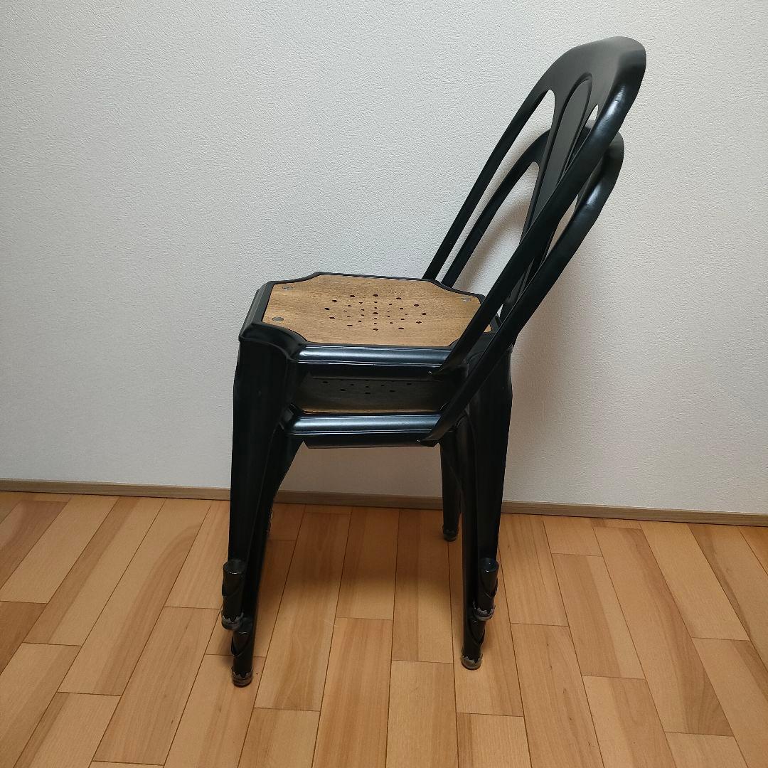 【希少｜インダストリアルチェア 2脚セット】ノーザンマルチプルズ系 スタッキング