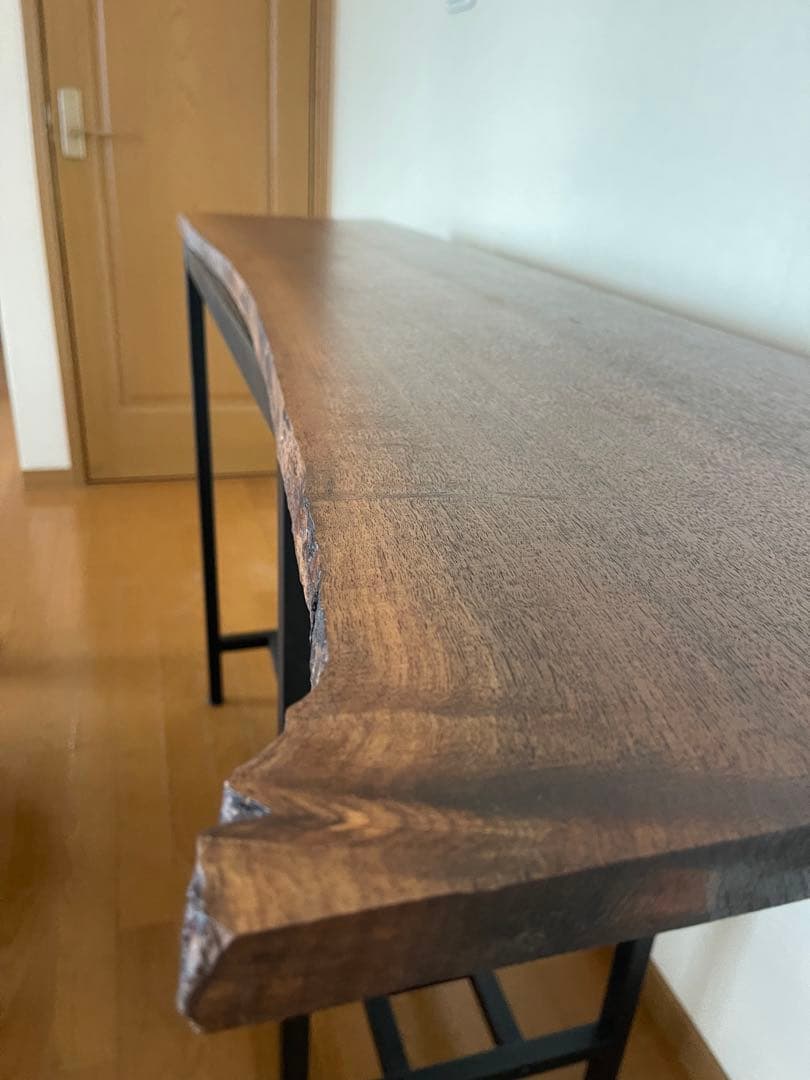 ウォールナット　カウンターテーブル&チェア