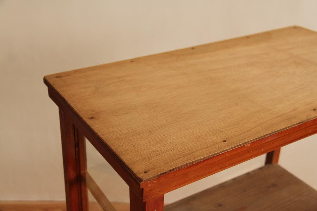 ガラス棚　デイズプレイ棚　店舗什器　棚　木製アンティーク　高さ約90㎝