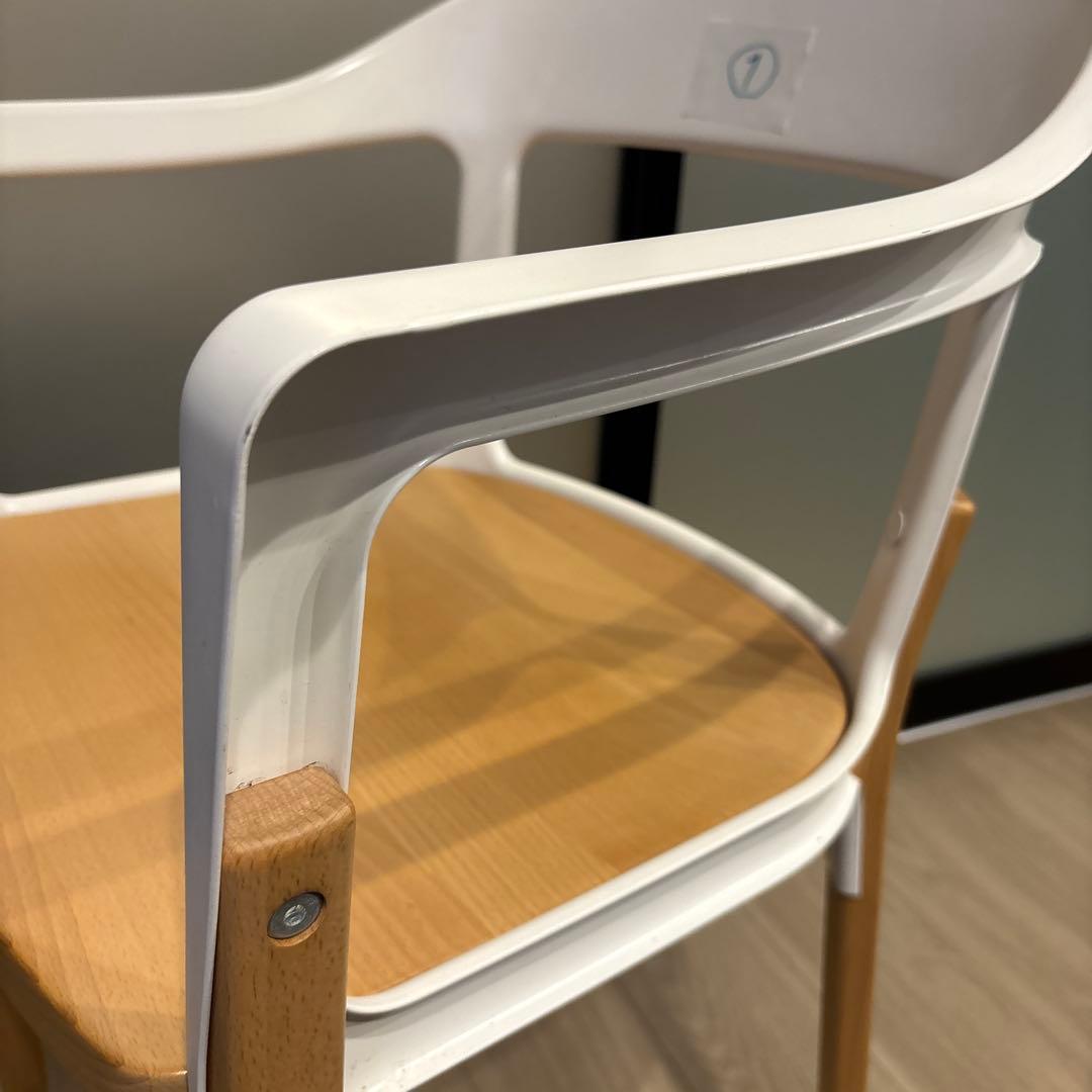 ①MAGIS マジス STEELWOOD CHAIR / スティールウッドチェア