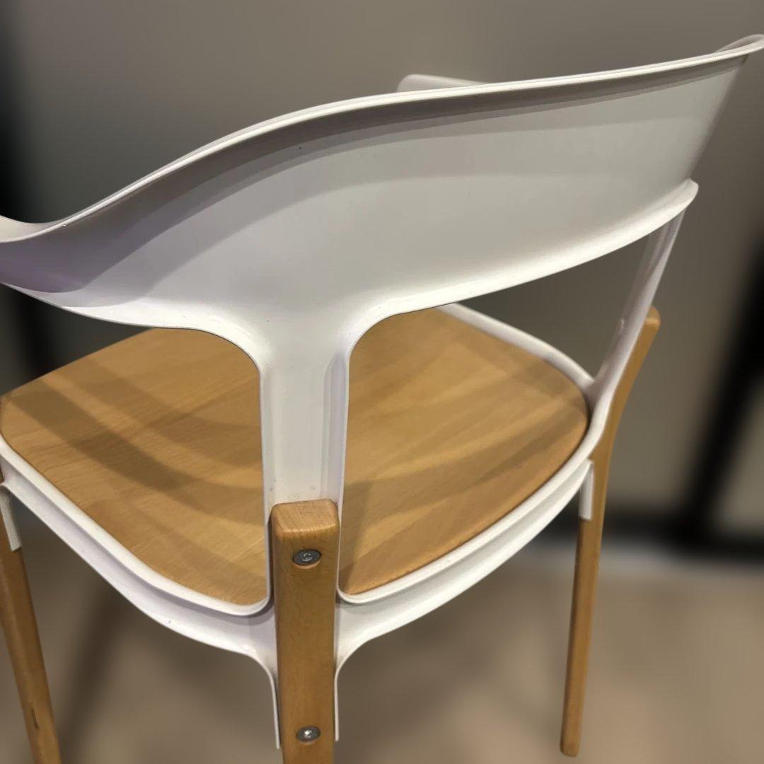 ①MAGIS マジス STEELWOOD CHAIR / スティールウッドチェア