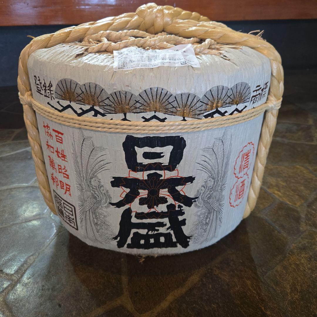 日本酒 樽酒一斗の空樽