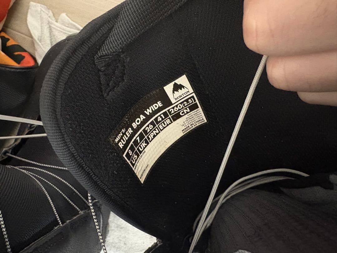 ち*き様 BURTON Ruler Boa Wide スノーボードブーツ US