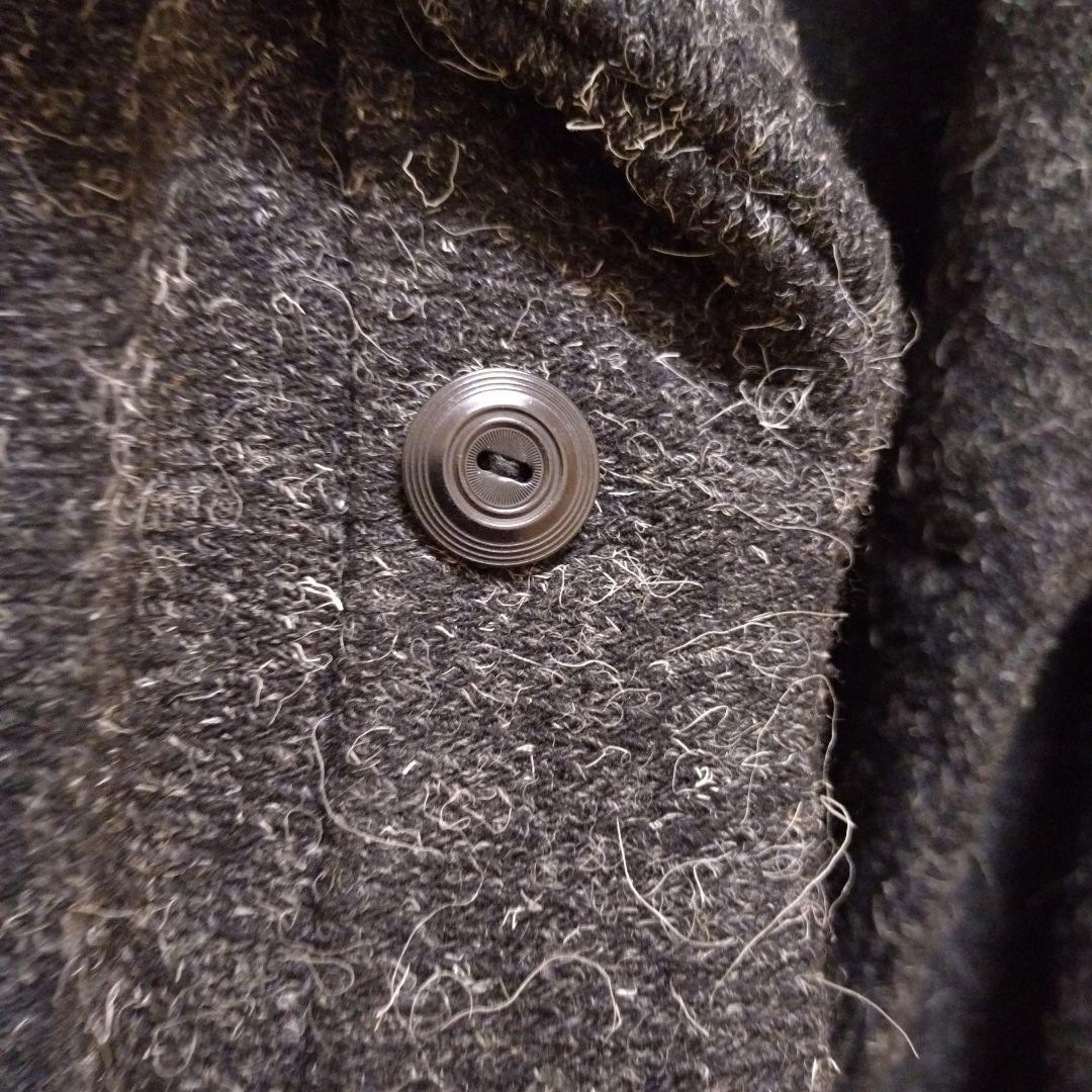 【日本製】JELADO ケンピ ショールカラー ウールカーディガン ブラック