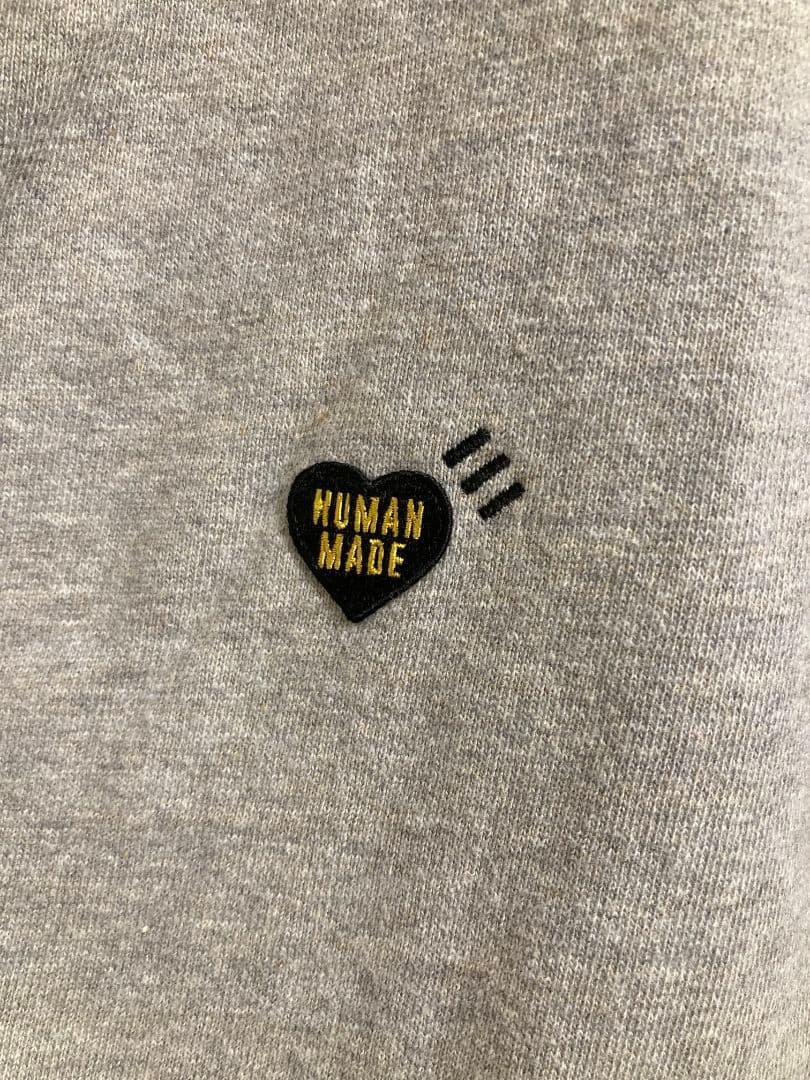 HUMANMADE SWEAT CARDIGANグレー ジップアップ XLサイズ
