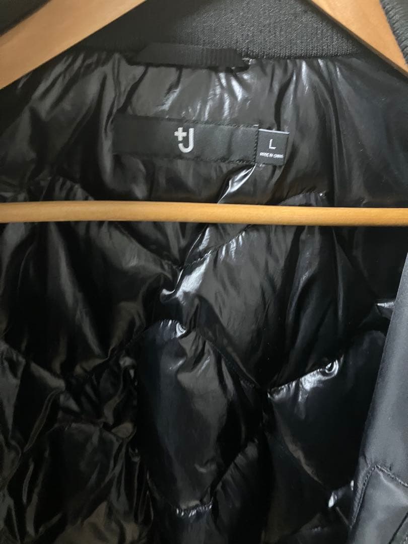 ※限定値下【美品試着のみ】ユニクロ +J ダウンオーバーサイズリブブルゾン