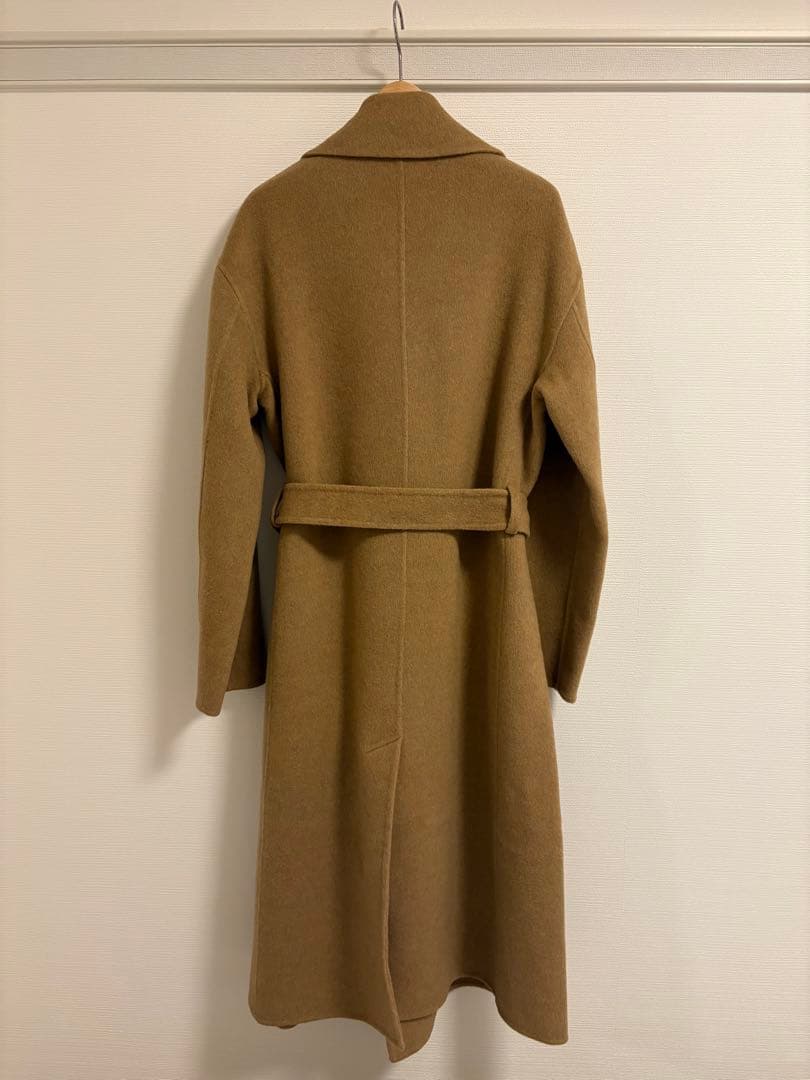 ポロラルフローレン ウールカシミヤブレンド ラップ コート