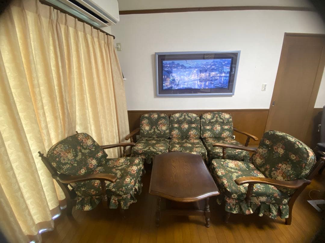 【Okami】飛騨の家具　両手摺つき　1脚