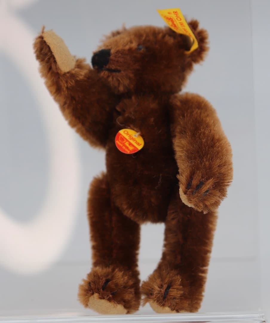 Steiff テディベア ダーク・ブラウン1909年レプリカ・テディ9cm E