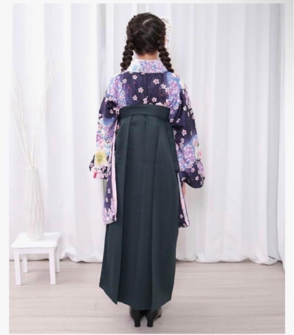 【定価13000円】袴140 (150) 簡単着付け セット 小学生 卒業式