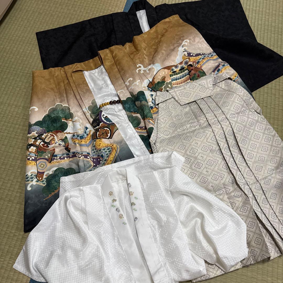 七五三　男の子　5歳　袴