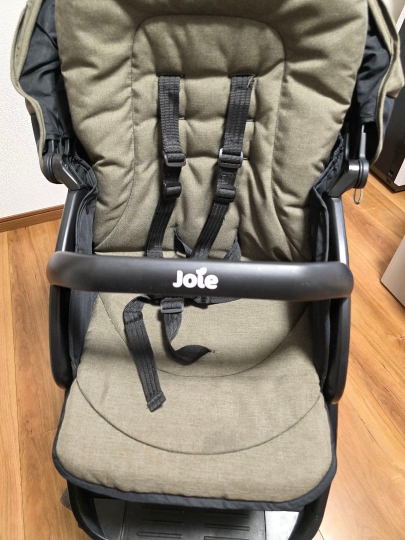 【美品】Joie（ジョイー）双子用ベビーカー エヴァライトデュオ　オリーブ