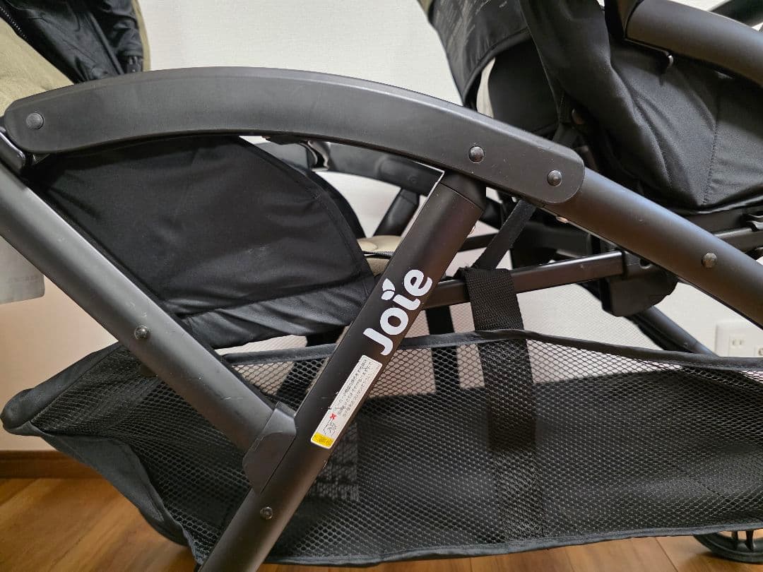 【美品】Joie（ジョイー）双子用ベビーカー エヴァライトデュオ　オリーブ