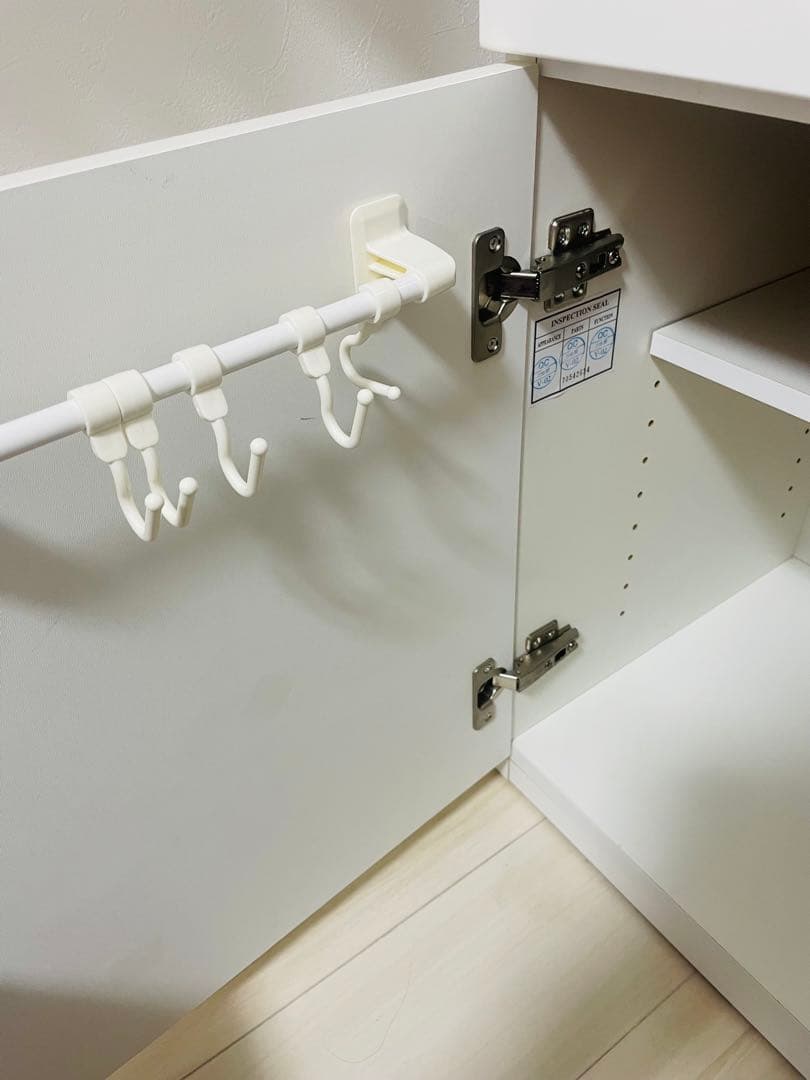 ニトリ　食器棚　ホワイト