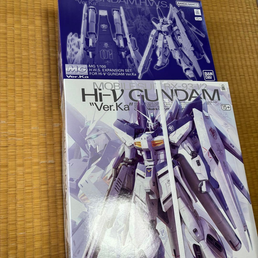 MG 1/100 Ｈｉ-νガンダム Ver.Ka　ＨＷＳ拡張セット　新品未使用