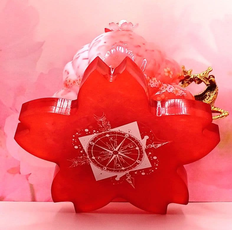 九尾の狐 ✨⭐️オルゴナイト⭐️✨ ■恋のお守りに最適■愛と生命力■魔除け