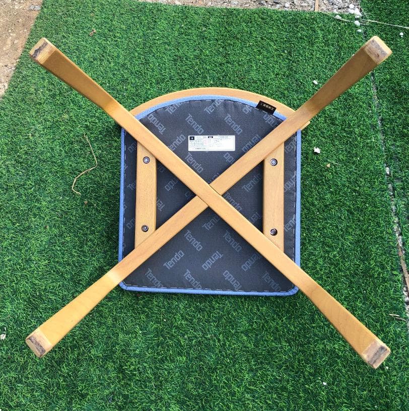 ●天童木工 椅子 イス 4脚 セット T-5348WB-ST型 天然木製フレーム