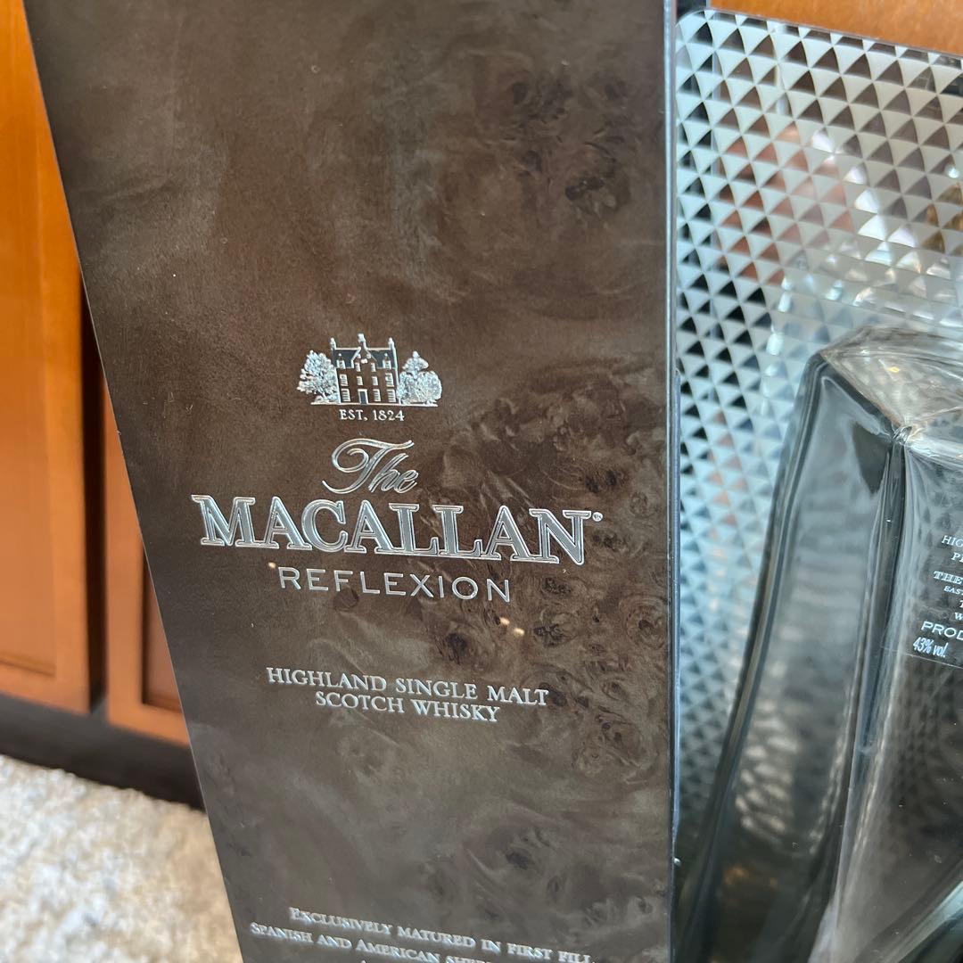 The Macallan Reflexion ウイスキー箱付き空瓶