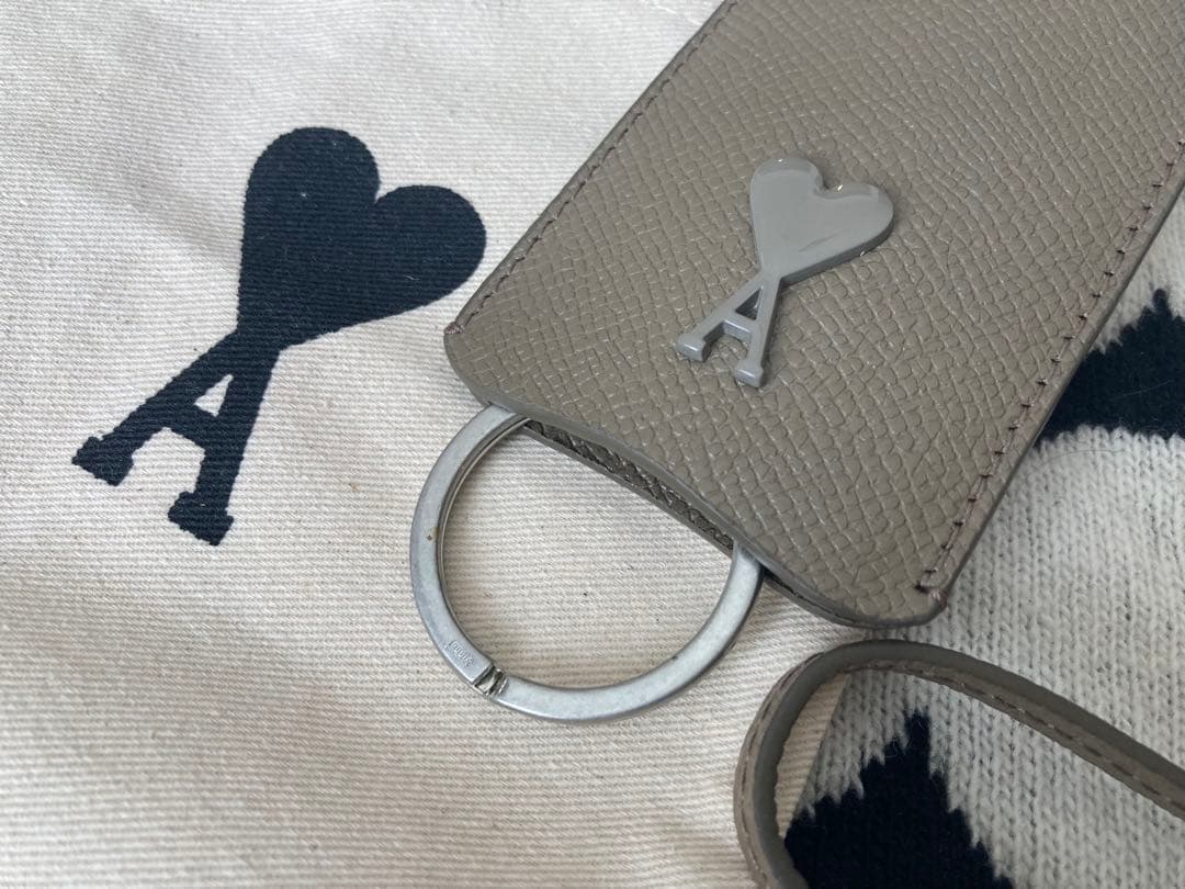 未使用 アミパリ キーリング amiparis キーケース クロシェット