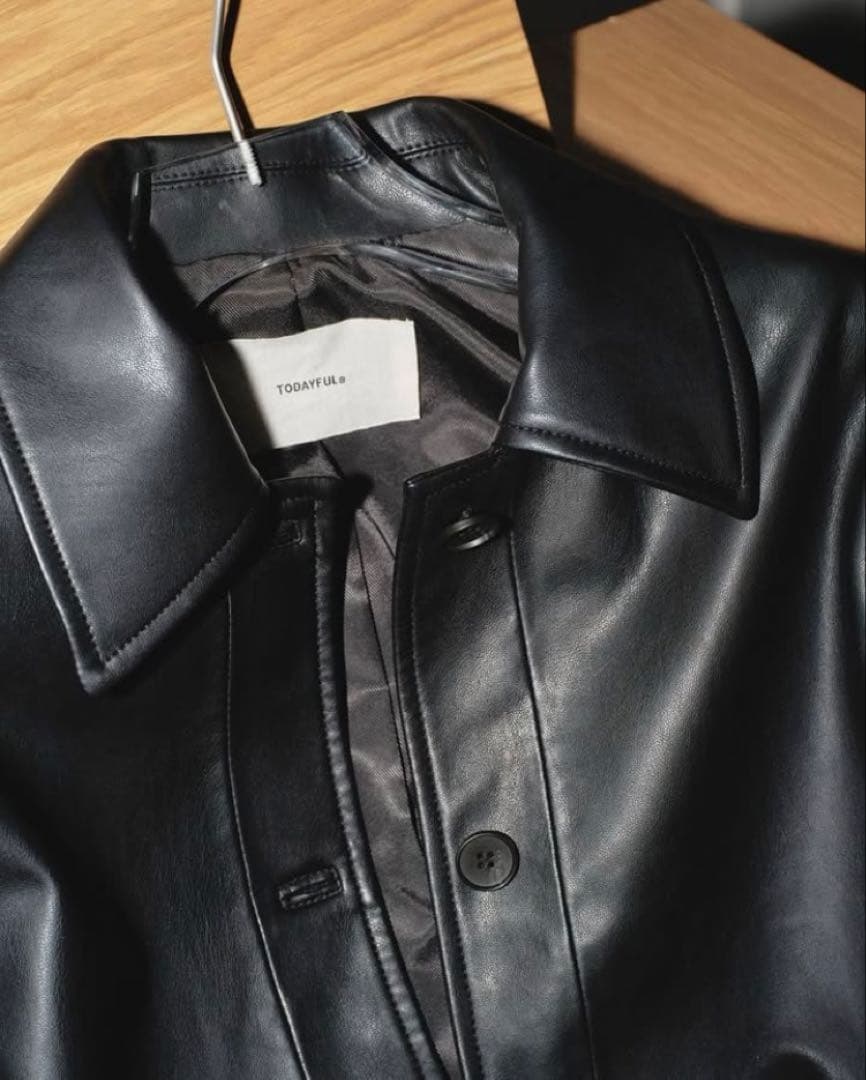 Ecoleather Soutiencollar Jacket トゥデイフル