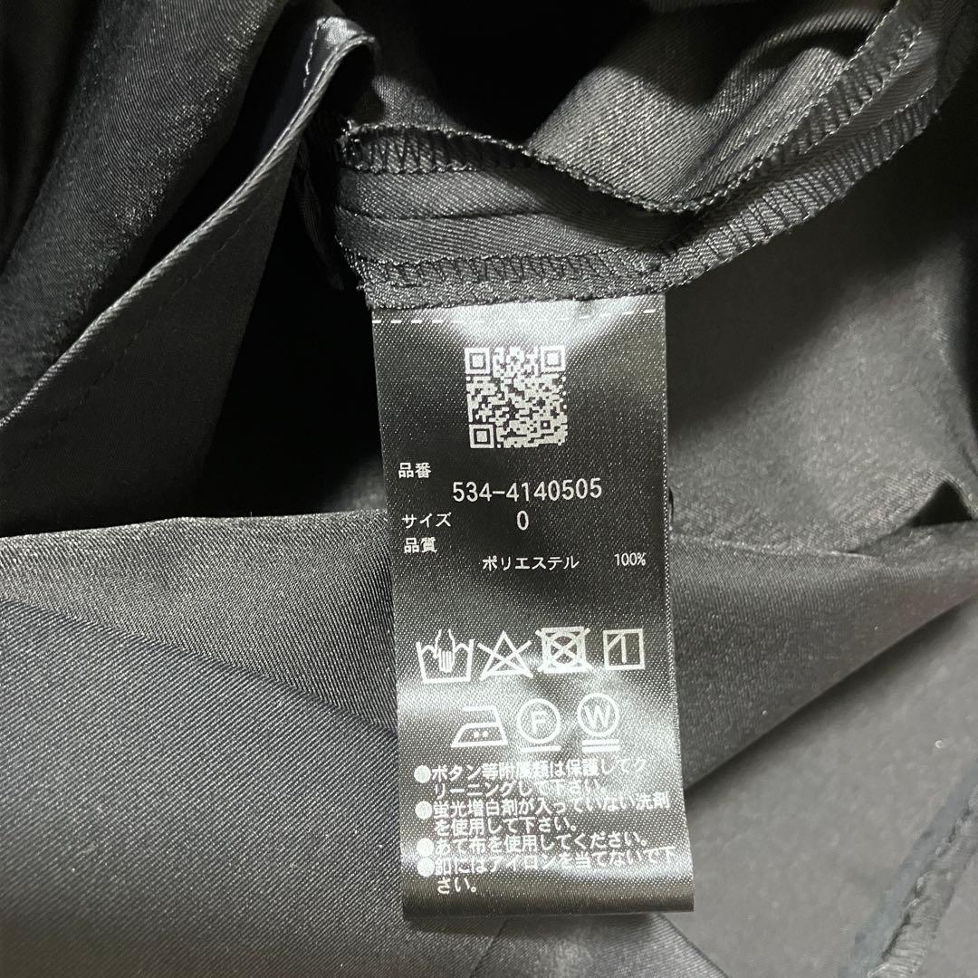 【美品】24年　ルフィル LE PHIL Vネック　ワンピース　黒　日本製