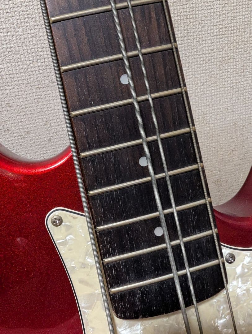 Elioth レアなアクティブのプレシジョンベース CA レッド 赤