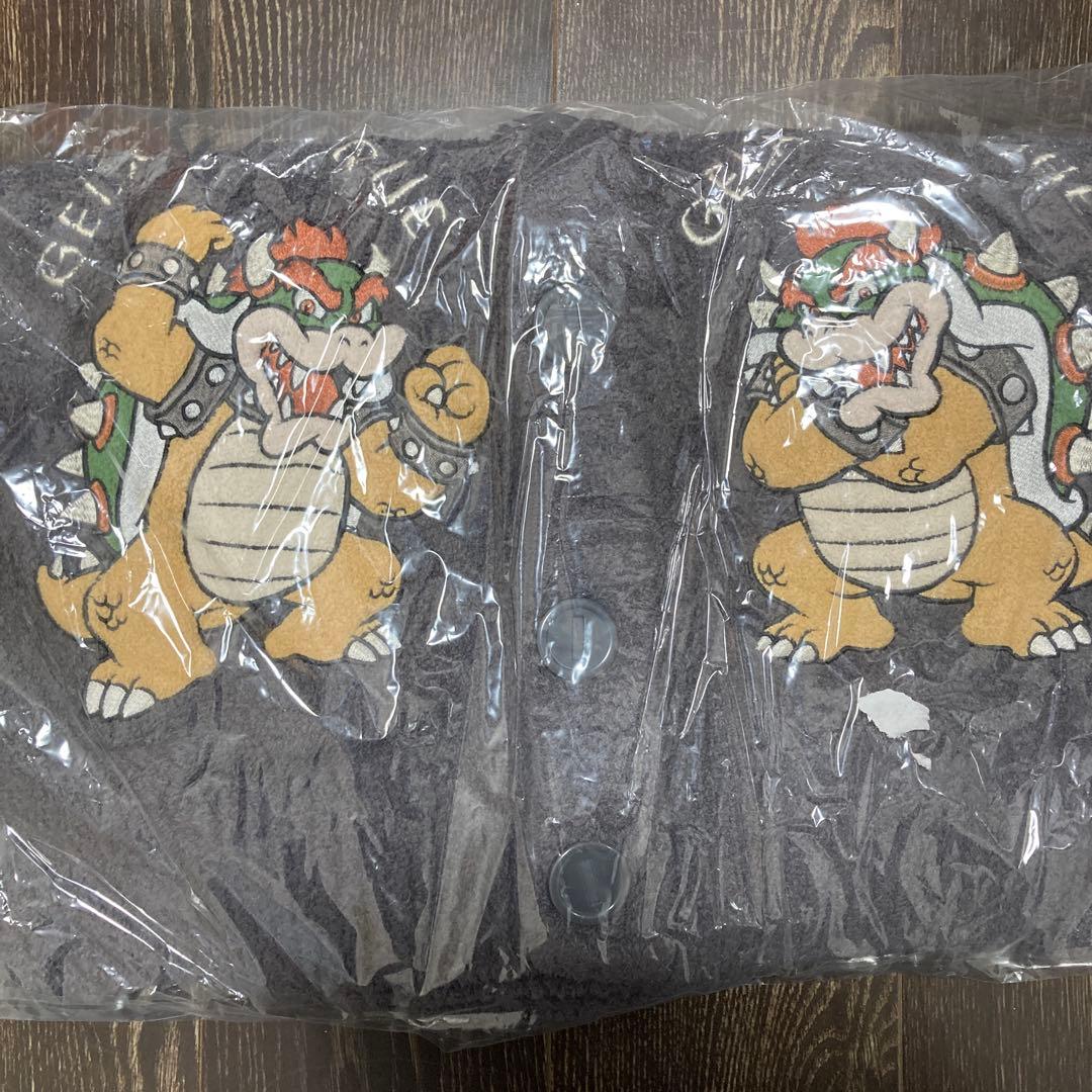 ジェラートピケ　クッパカーディガン&マリオ　ロンTロングパンツセット