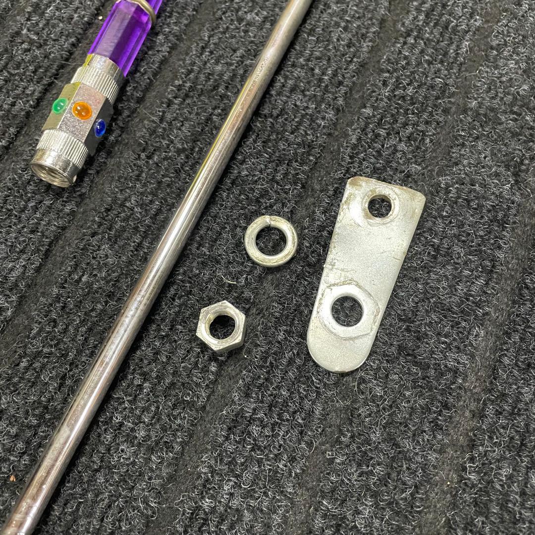 コーナーポール　バンパーポール　へたくそ棒　当時物　旧車