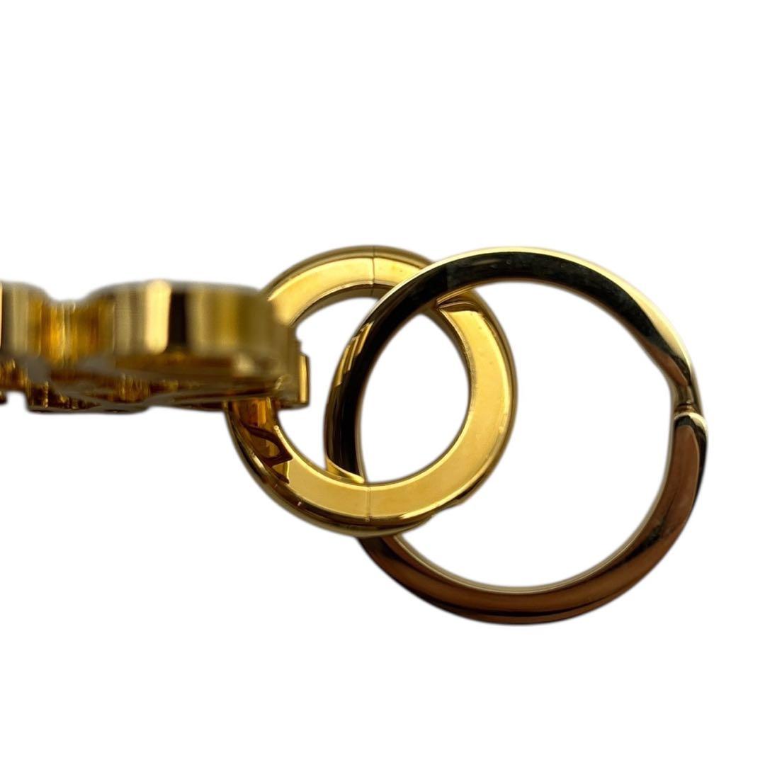 美品◎ ロエベ アナグラム キーリング キーホルダー チャーム