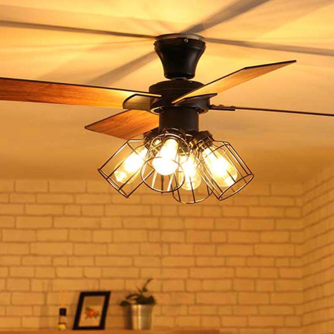 シーリングファン ゴールド　JAVALO ELF JE-CF003-GD