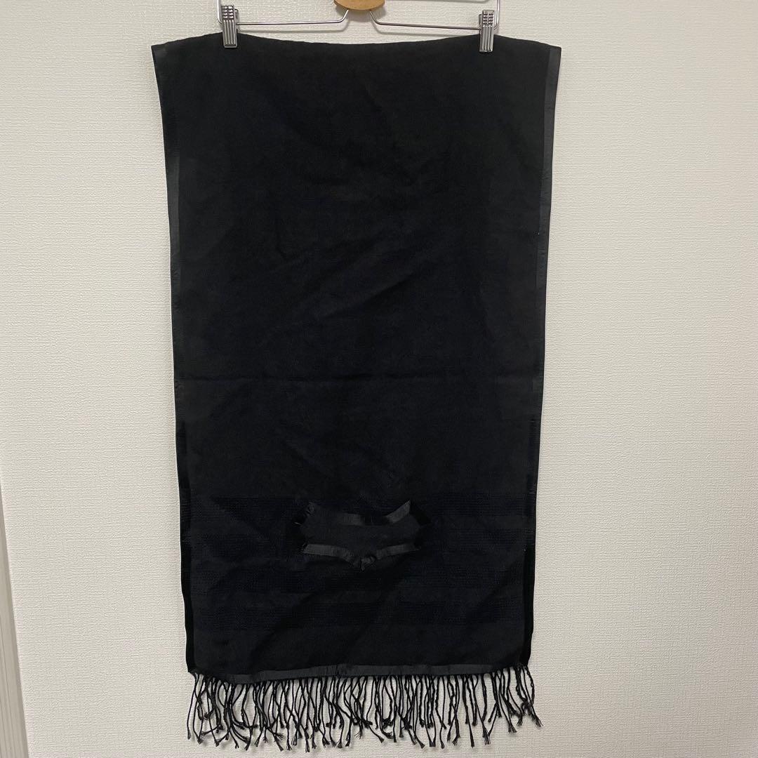 a113012 ナンバーナイン アーカイブ フリンジ マフラー