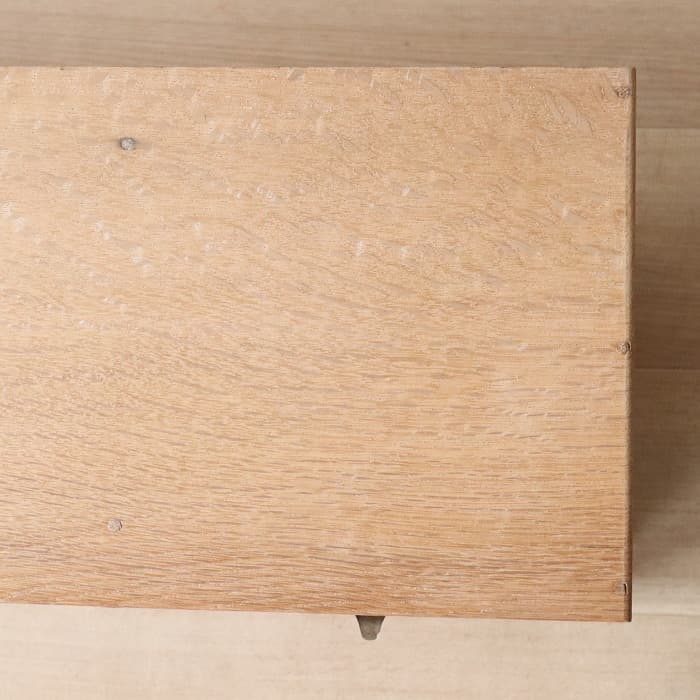 アンティーク 本棚 書棚 無塗装 ナラ材 古家具 昭和レトロ