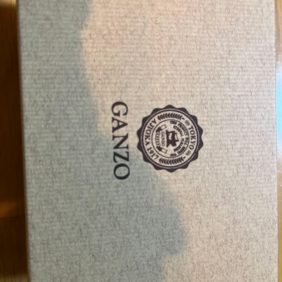 GANZO ダークブラウン レザー ケース