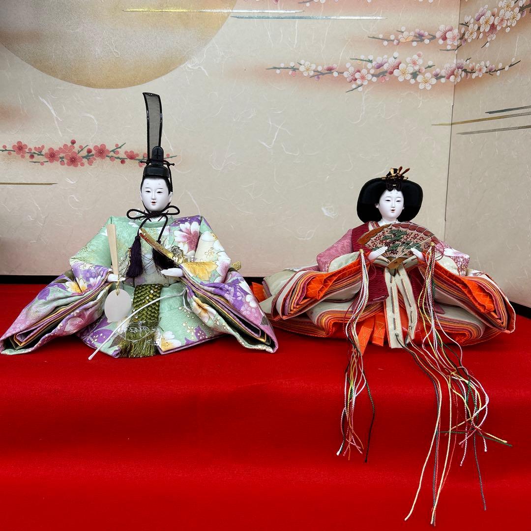 【389】伝統的な雛人形＊親王飾り