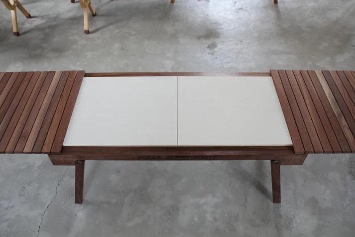 【新品】what we want エクステンションテーブル ウォールナット