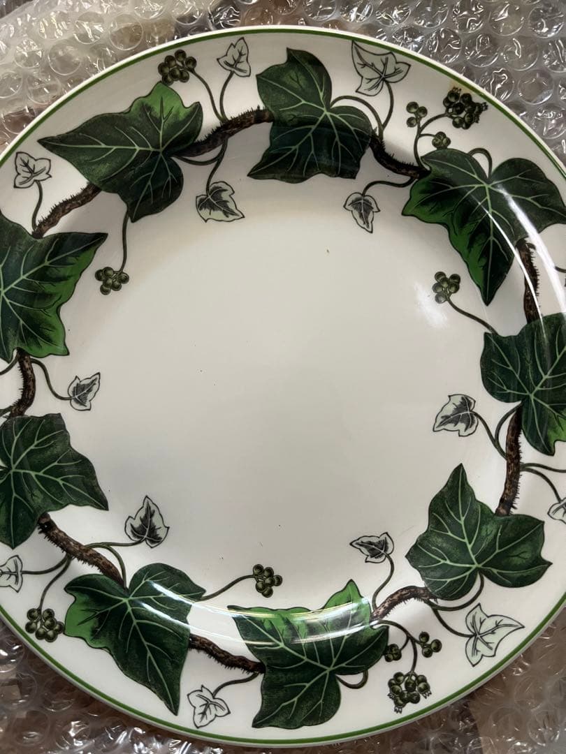 ウェッジウッド　ナポレオンアイビー　デザート皿
