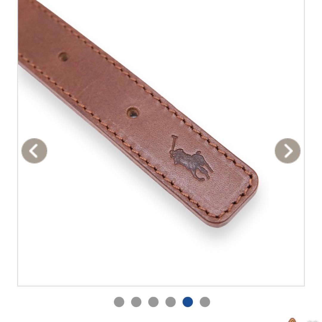 【新品未使用】【値下げ中】Polo Ralph Lauren 犬用リードブラウン