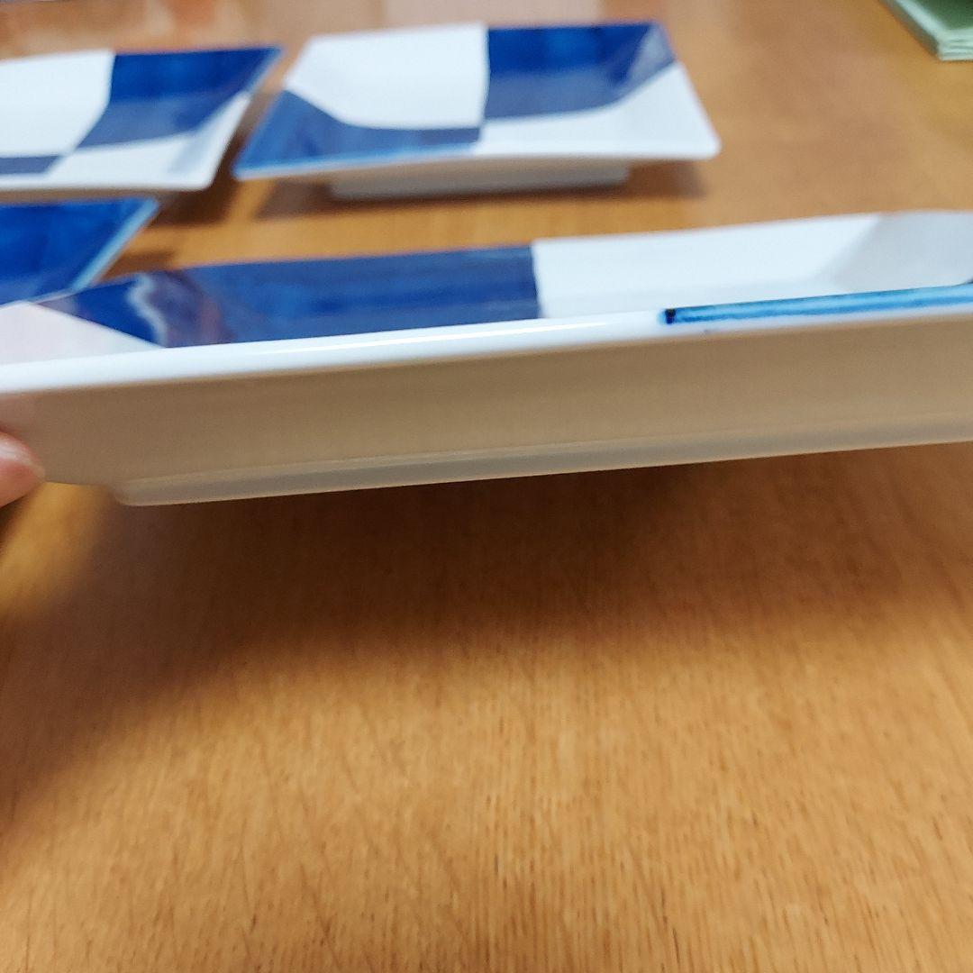 有田焼　カネアオ　皿大1、中3枚セット