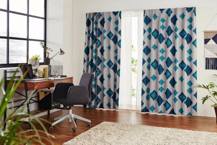 【新品】カーテン ドレープ おしゃれ インディゴ 上品 1級遮光 日本製