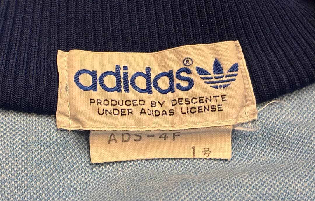 極美品　70年代　アディダス　addidas デサント トラックジャケット　XS