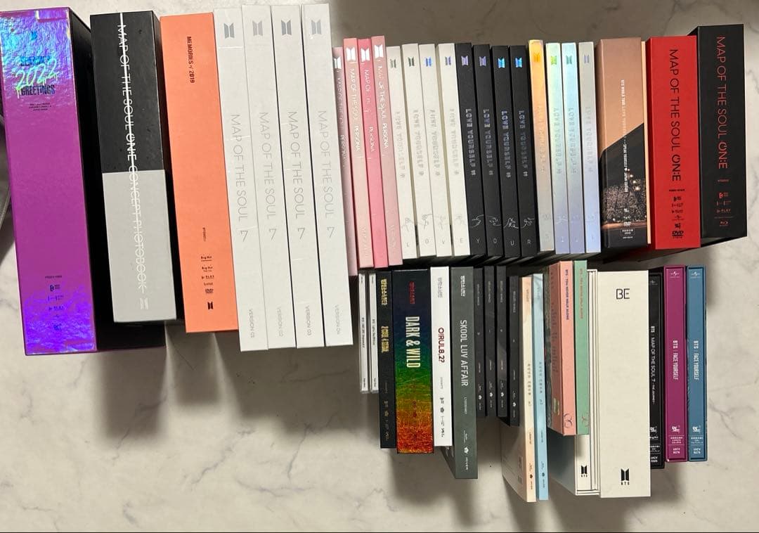 BTS アルバム　CD シーグリ Memories 写真集 まとめ売り トレカ
