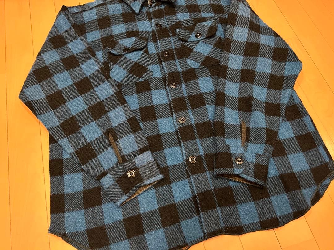 トップス Vintage CHILL CHASER Wool Check Shirts