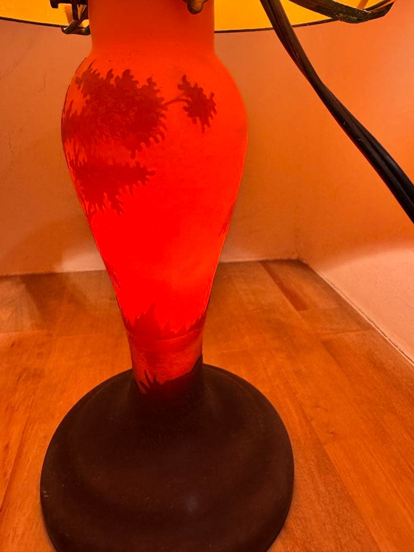 lamp ▢ ガレ風　　スタンドランプ　　スタンドライト