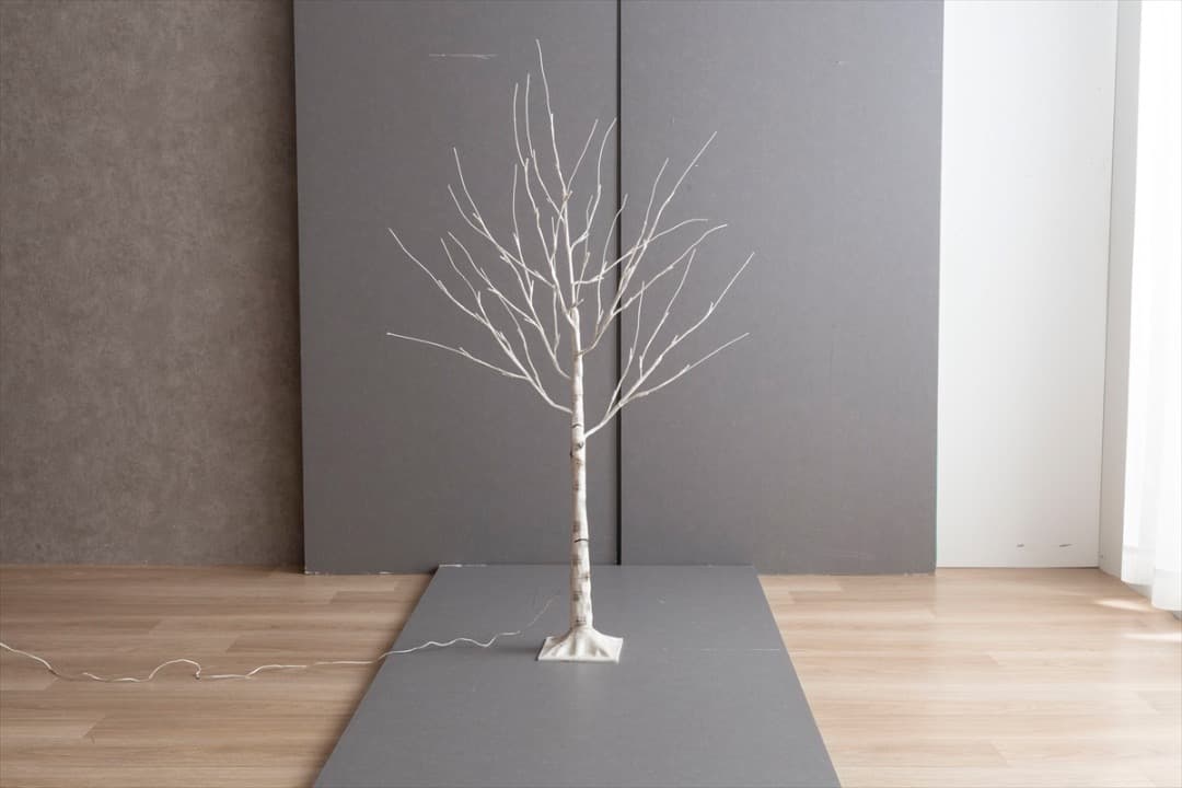 【送料無料】【高さ150cm】白樺風ツリー ブランチ LEDライト 観葉植物