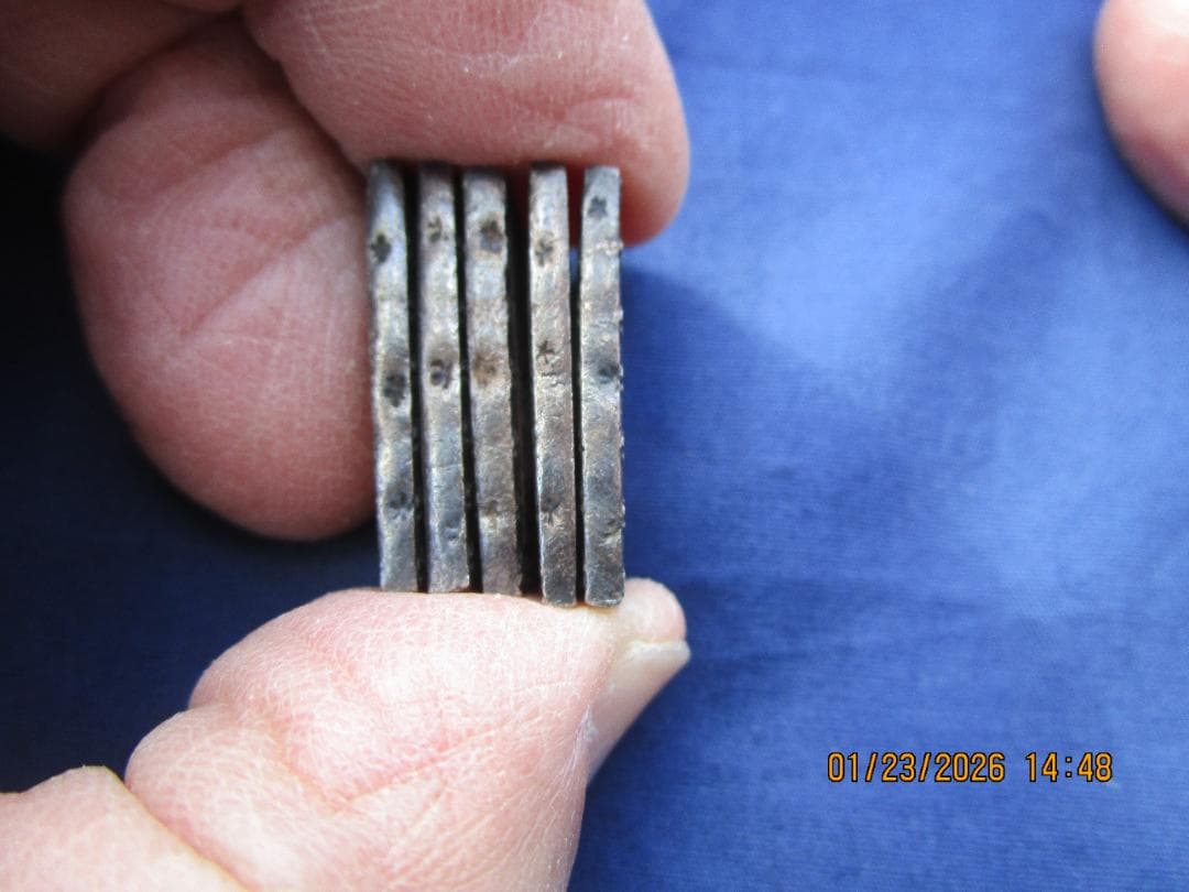 一分銀　天保一分銀　5枚　品物保障