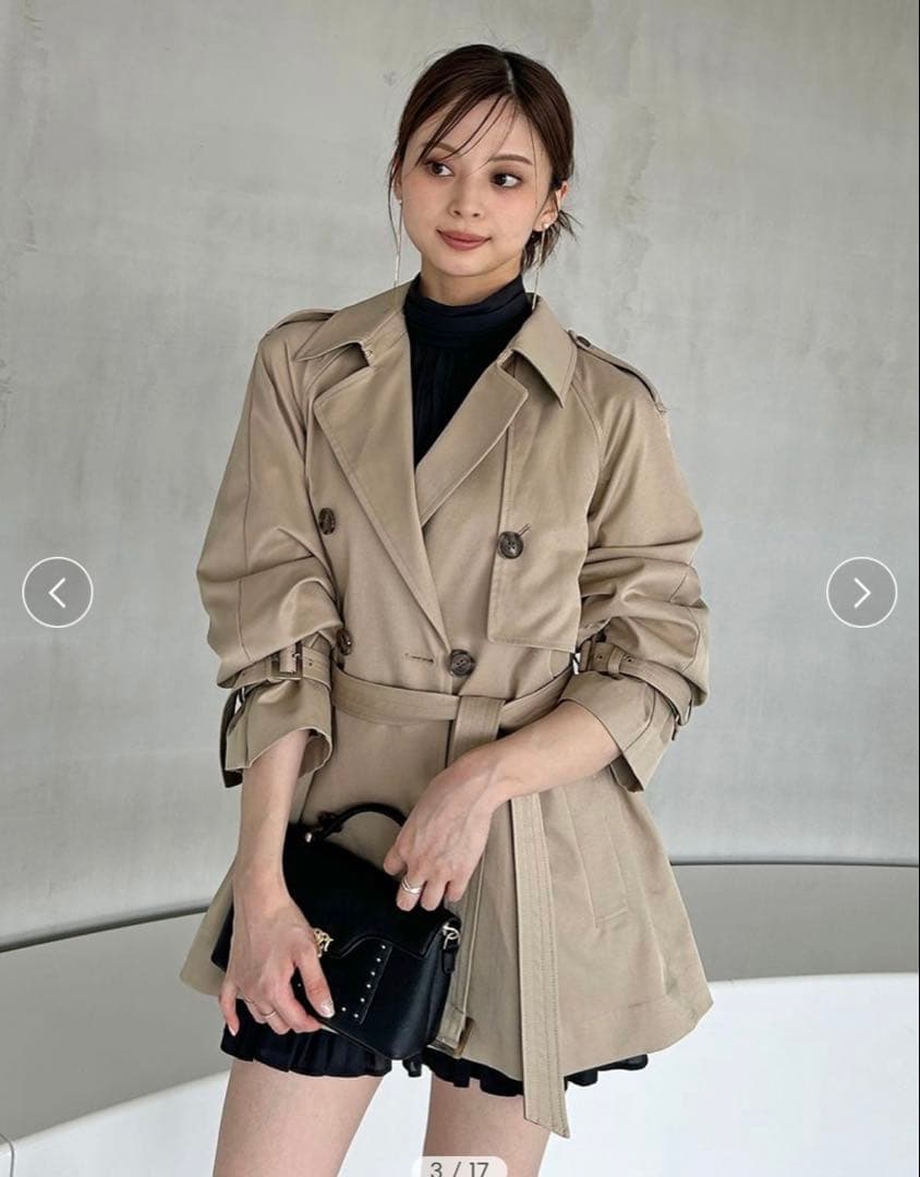 スナイデル バリエーションミドルトレンチコート