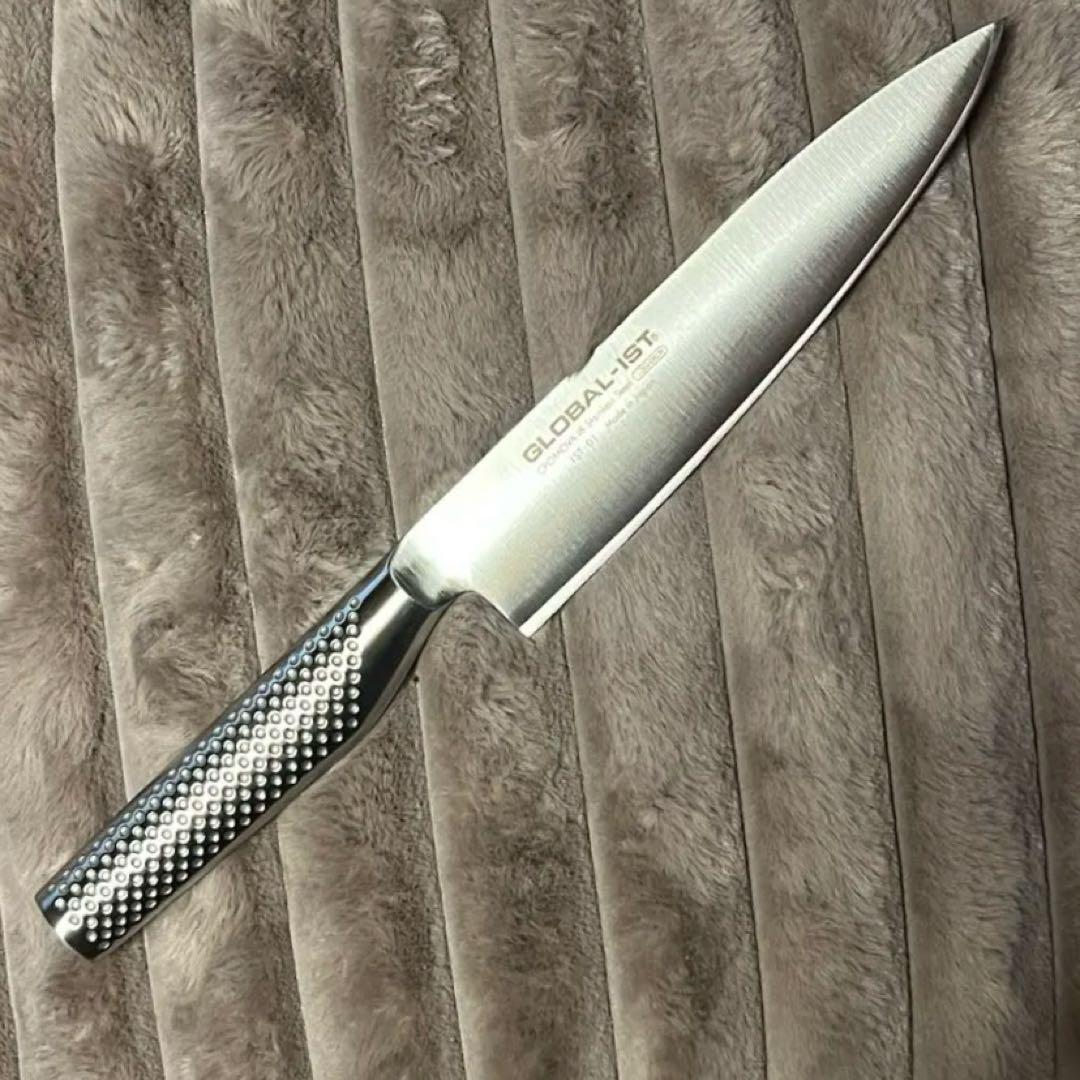グローバルイスト　万能包丁 メーカー研ぎ直し済み美品！