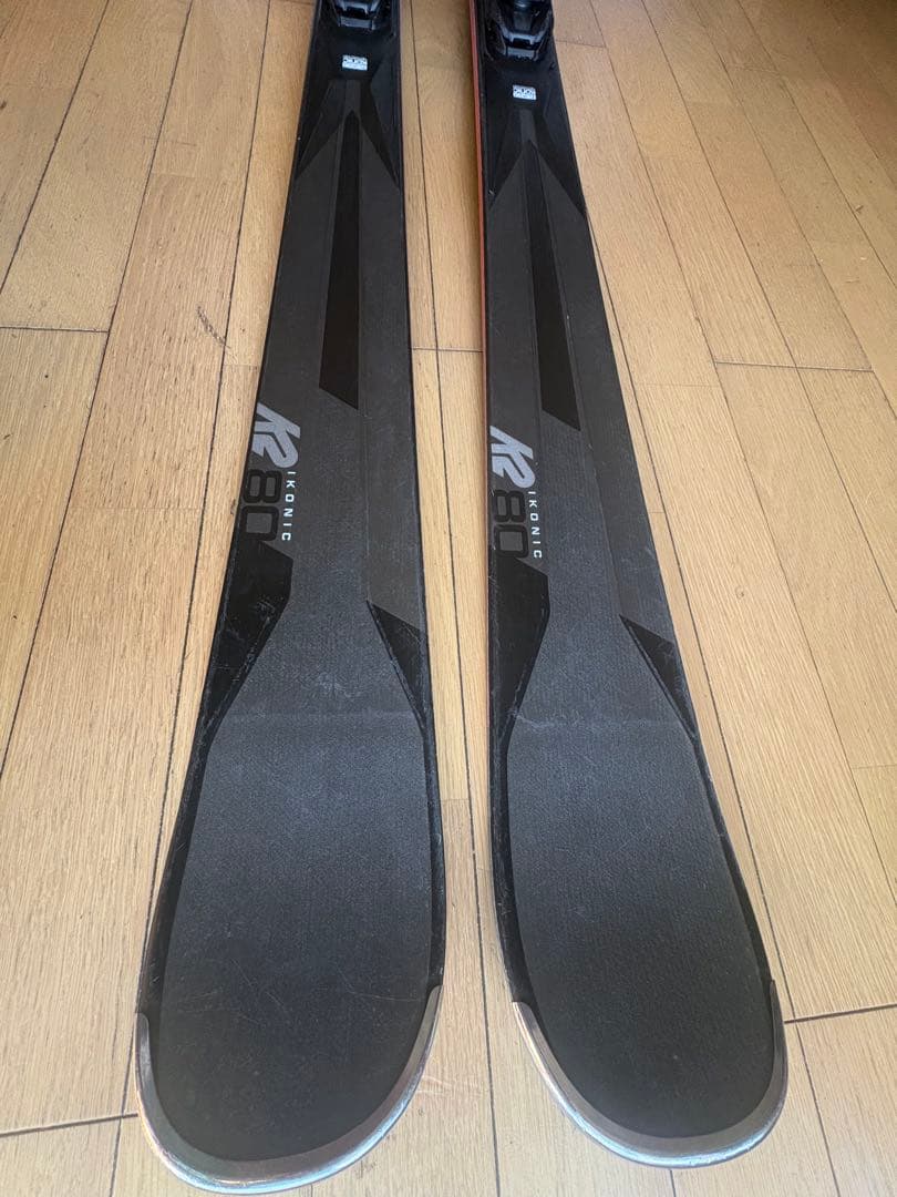 K2 IKONIC 80 スキー バインディング付属
