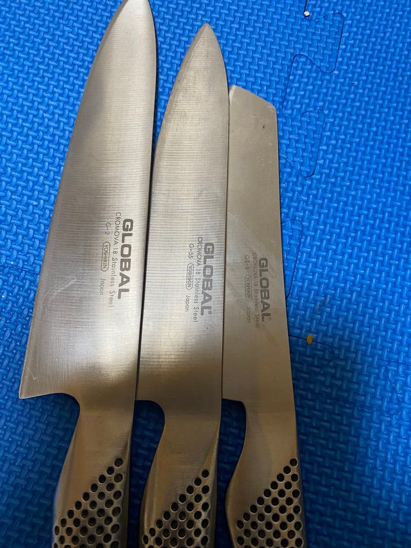 GLOBAL 包丁セット 3本