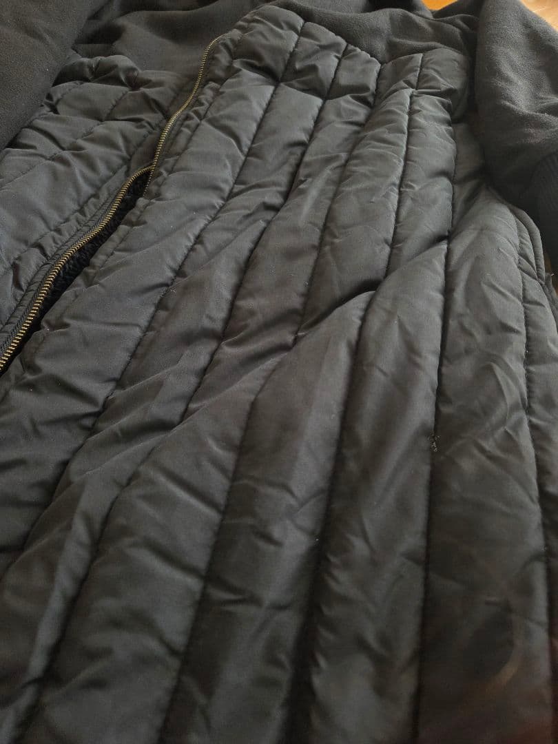 お値下げ♪完売品　12,900円　kOhAKU 異素材切替　キルティングコート